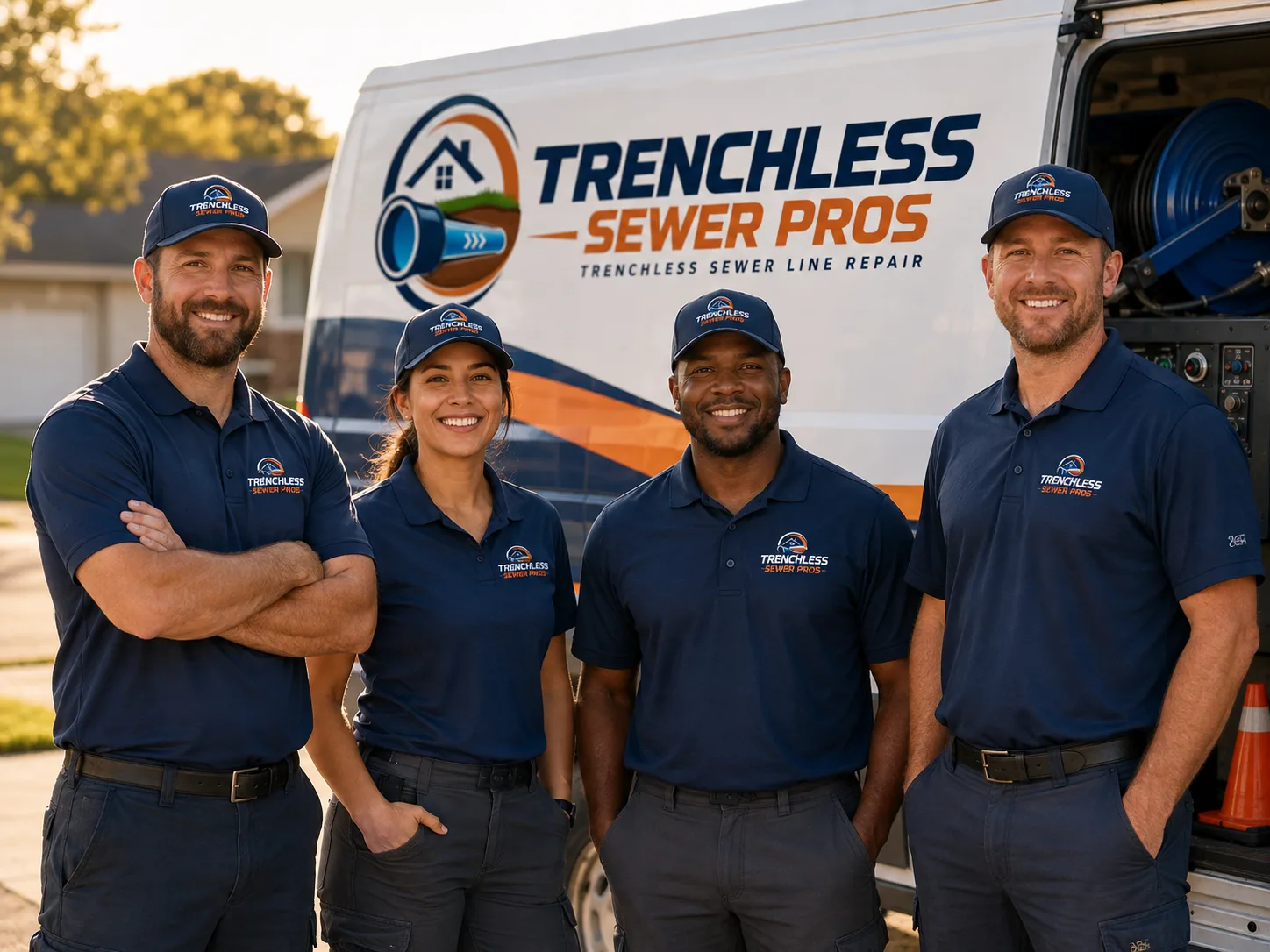 Trenchless Sewer Repair company in Cushing, TX